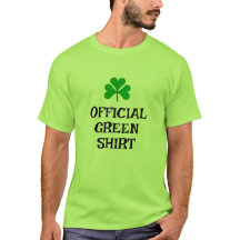 Grönt Shirt for St. Patrick's Day