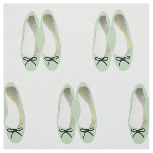 Grönt Shoes Tyg (Provkarta)