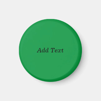Grönt Skapa knappen Lägg till text själv Magnet
