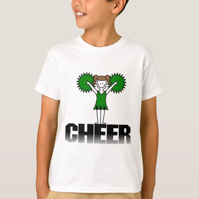 Grönt Skeppande T-tröjor och presenter Tee Shirt (Framsida)