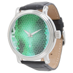 Grönt Skin Watch Armbandsur