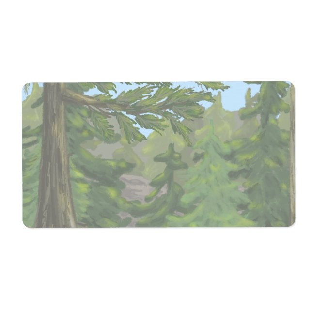 Grönt Skogen Fraktsedel (Framsidan)