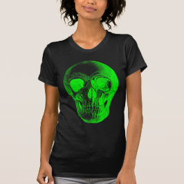 Grönt Skull T-skift Tee