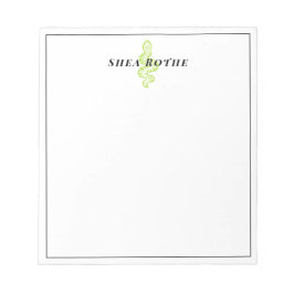 Grönt Snake Anteckningsblock