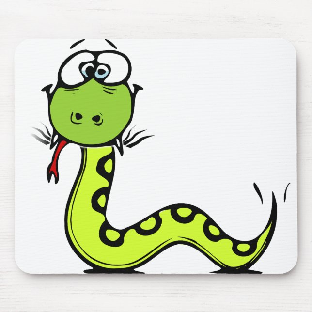 Grönt Snake Musmatta (Framsidan)