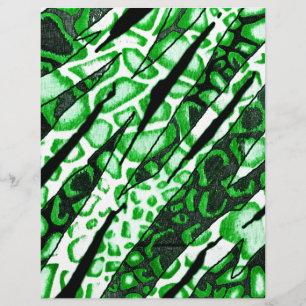 Grönt Snake Skin Camo