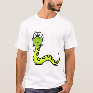 Grönt Snake T Shirt