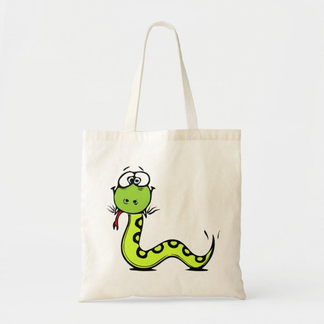 Grönt Snake Tygkasse (Framsidan)