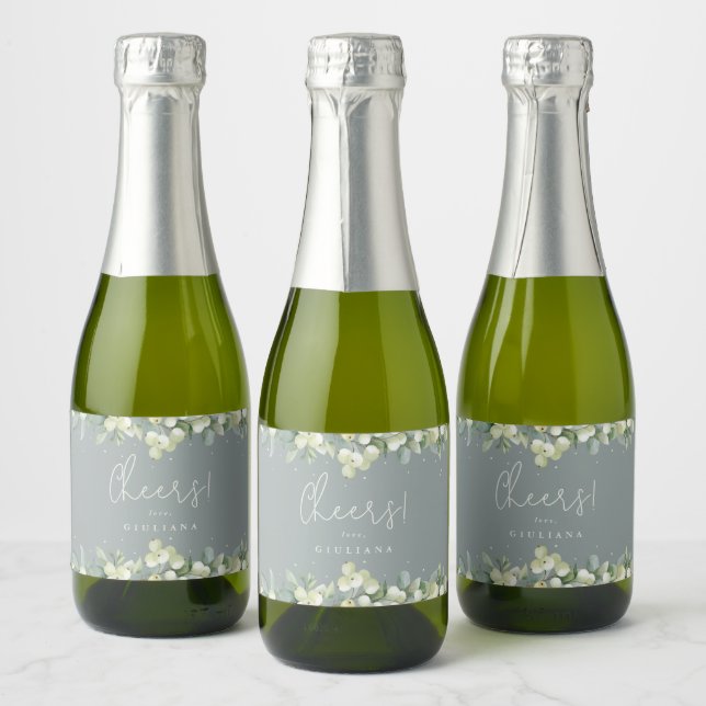 Grönt Snowberry+Eucalyptus Möhippa Mini (Flaskor)