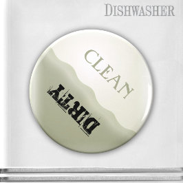 Grönt Soap Elegant Dishwasher Magnet