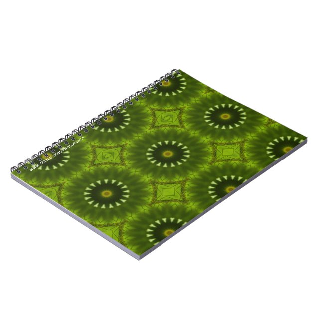 Grönt Sol Anteckningsbok (Vänstra Sidan)