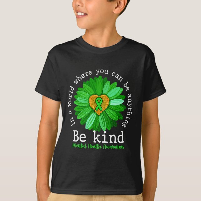 Grönt Solros ska vara av samma slag som tandvården T Shirt (Framsida)