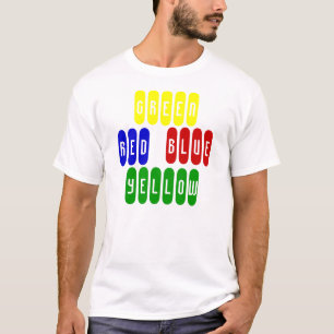 GRÖNT som ÄR RÖD, SLÖSAR, GULNAR, tshirten Tröja