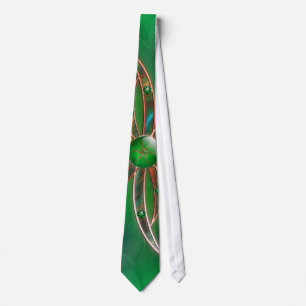 Grönt som gräsmark slips