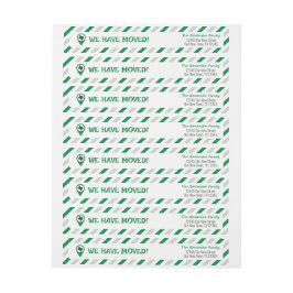 Grönt som vi har Flyttat Flytta i randområden Etikettband