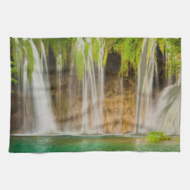 Grönt Sommarvatten Kökshandduk