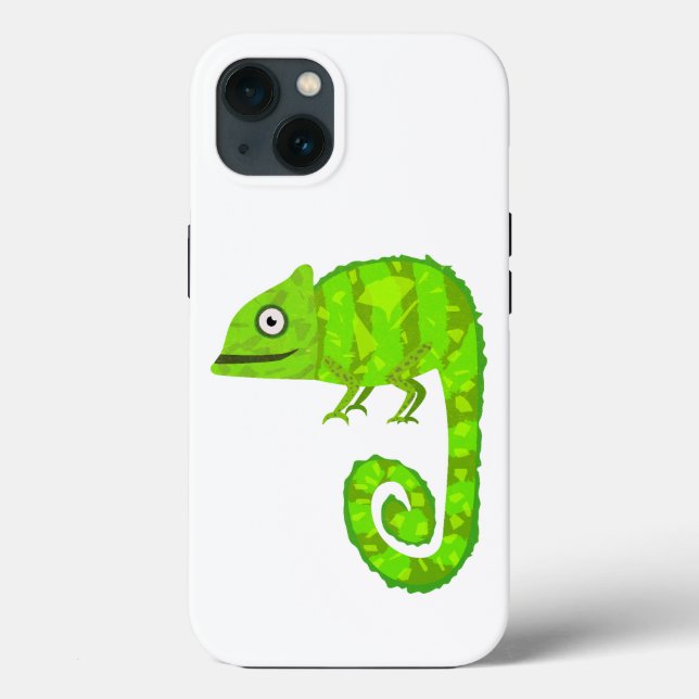 Grönt söt kameleon (Baksida)