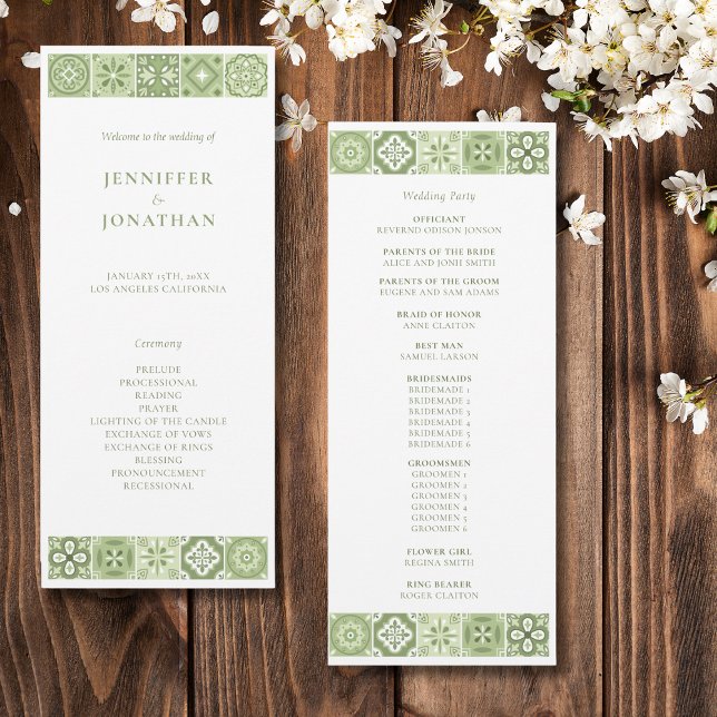 GRÖNT SPANISH TILES-PROGRAM (Skapare uppladdad)