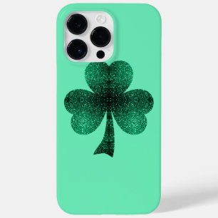 Grönt Sparkles Shamrock St. Patrick'Day turquise