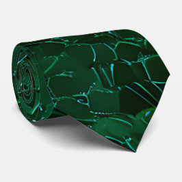 Grönt Sparkly Sequin Neck Tie Slips