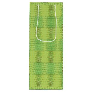 Grönt Spiral Gift Bag