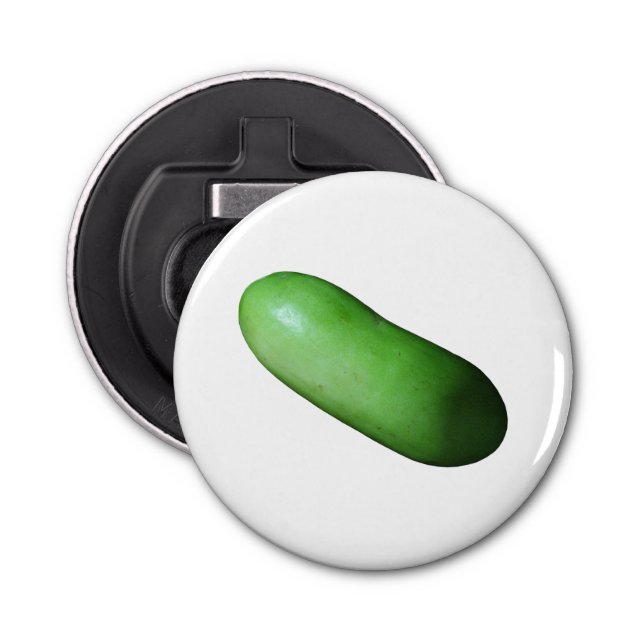 Grönt Squash (vintermelon) Flasköppnare (Framsidan)