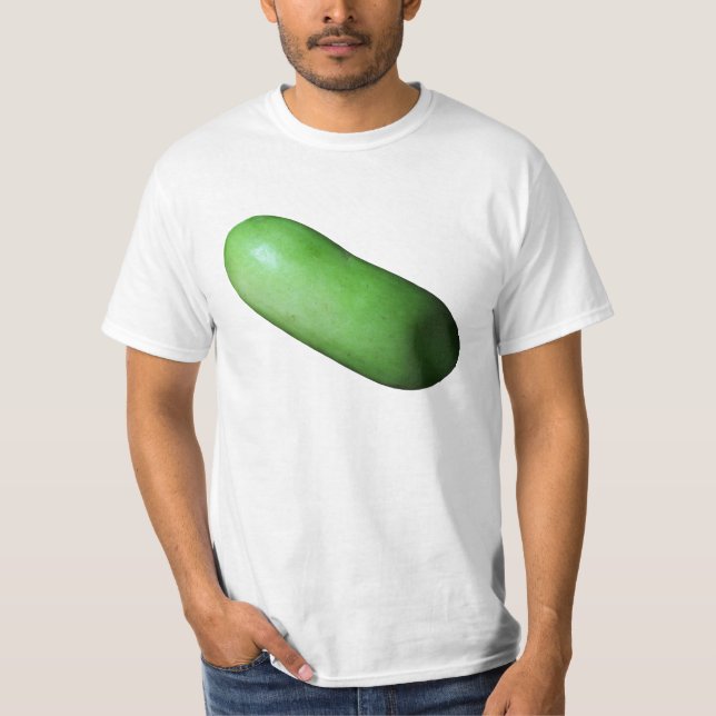 Grönt Squash (vintermelon) T Shirt (Framsida)