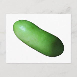 Grönt Squash (vintermelon) Vykort