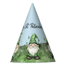 Grönt St. Patrick's Day Gnomes
