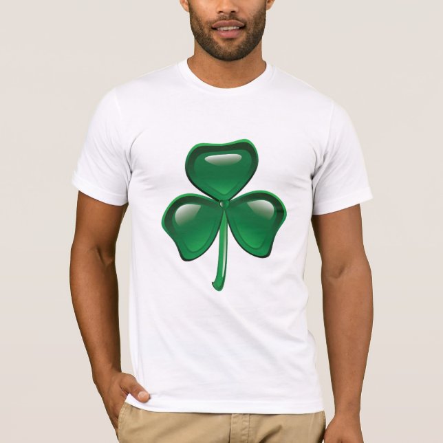 Grönt St patricks day Manar T-Shirt (Framsida)