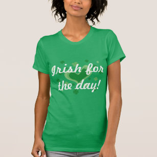 Grönt St patrick's day-skjorta   Iriska för dagen Tee