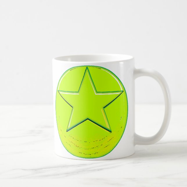 Grönt Star Kaffemugg (Höger)
