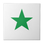 Grönt Star Kakelplatta<br><div class="desc">Grönt Star Ceramic Tile. Stjärnor är alltid i mode!</div>