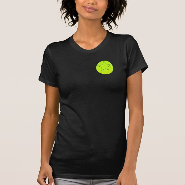 Grönt Star T Shirt (Framsida)