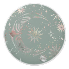 Grönt Starburst Knopp