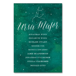 Grönt Stars Galaxy Sittdiagram Ursa Major Bordsnummer