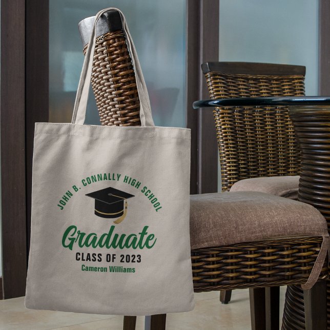 Grönt Student Personlig 2023 Studenten Tygkasse (Skapare uppladdad)