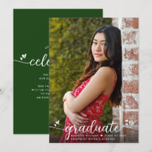 Grönt Studenten Fotomodern Calligraphy Hearearts