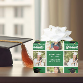 Grönt Studenten Photo Personlig Student Presentpapper