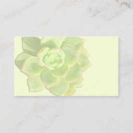 Grönt Succulary Ivory Place Placeringskort