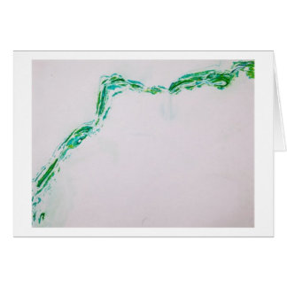 Grönt Suminigashi kort