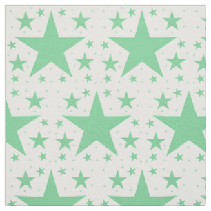 Grönt Superstar Collection Mönster Fabric Tyg