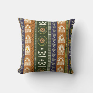 Grönt svart Dekorativ kudde