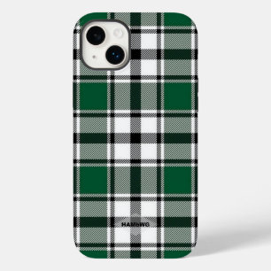 Grönt, svartvitt Iphone case HAMbWG