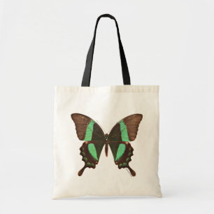 Grönt Swallowtail Butterfly Tygkasse