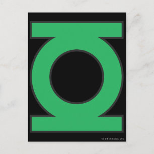 Grönt - symbol vykort
