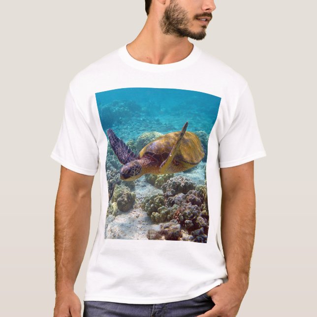 Grönt T Shirt (Framsida)