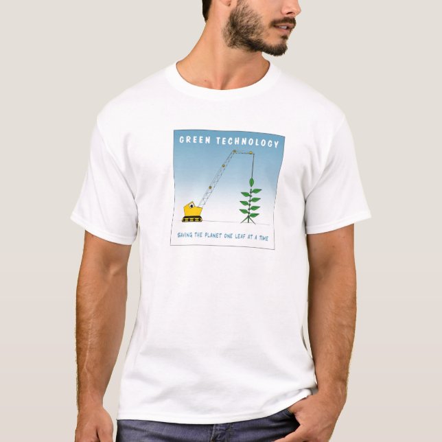 Grönt T-shirt (Framsida)