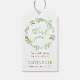 Grönt Tack, BOHO Presentetikett