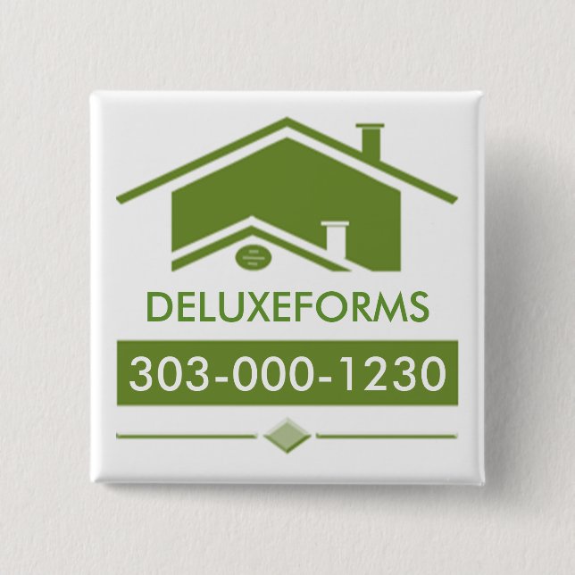 Grönt Tak Knapp (Framsida)